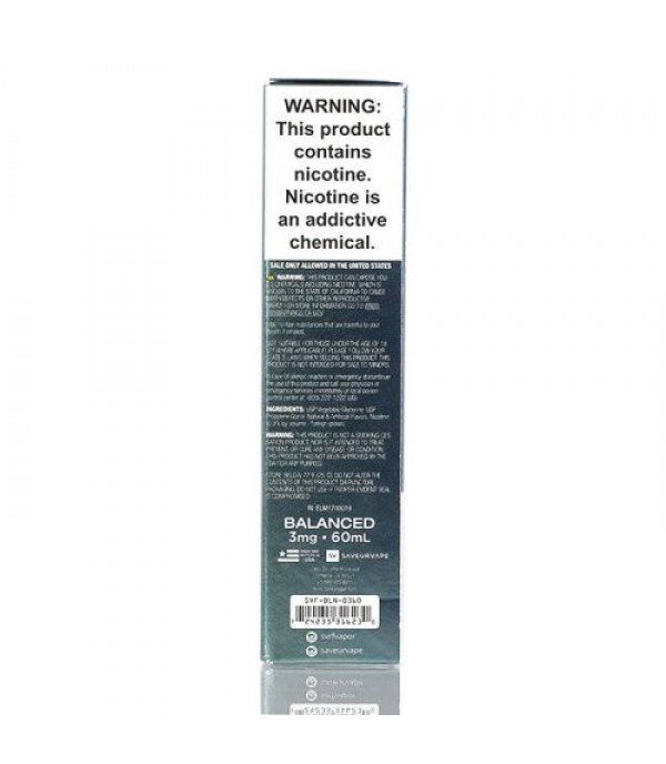 Balanced - SVRF E-Liquid - 60mL