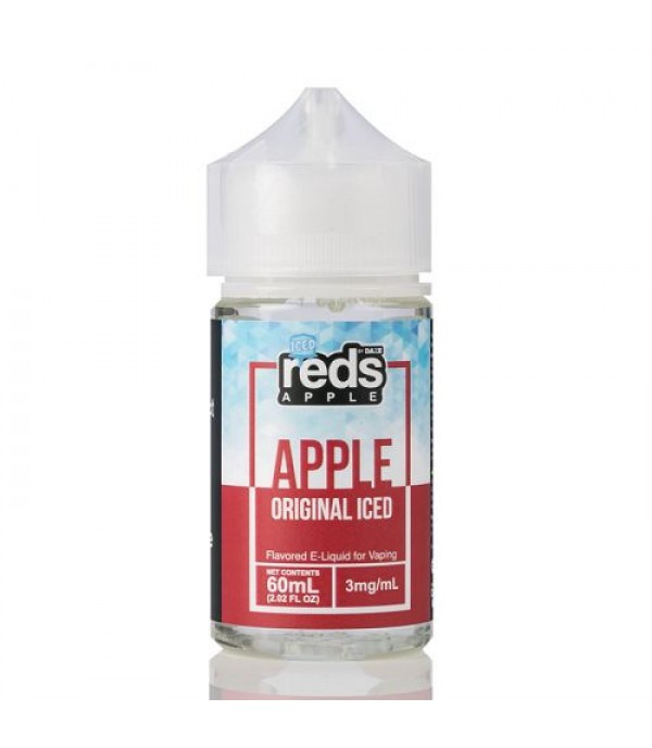 ICED APPLE - Red's Apple E-Juice - 7 Daze - 60mL