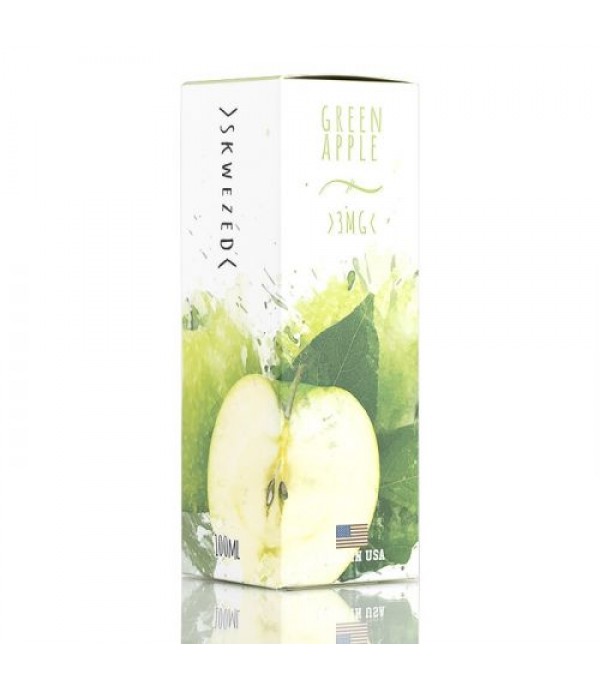 Green Apple - SKWEZED E-Liquid - 100mL