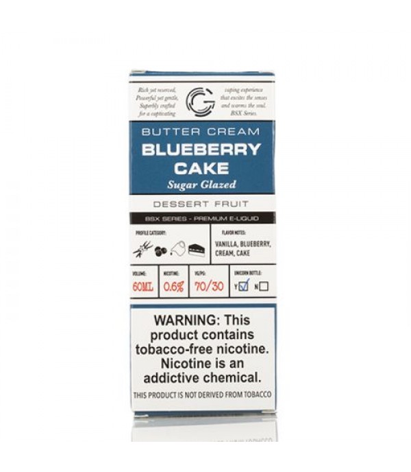 Blueberry Cake - Basix Series - Glas E-Liquid - 60mL