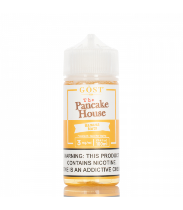 Banana Nuts - The Pancake House - GOST Vapor - 100mL