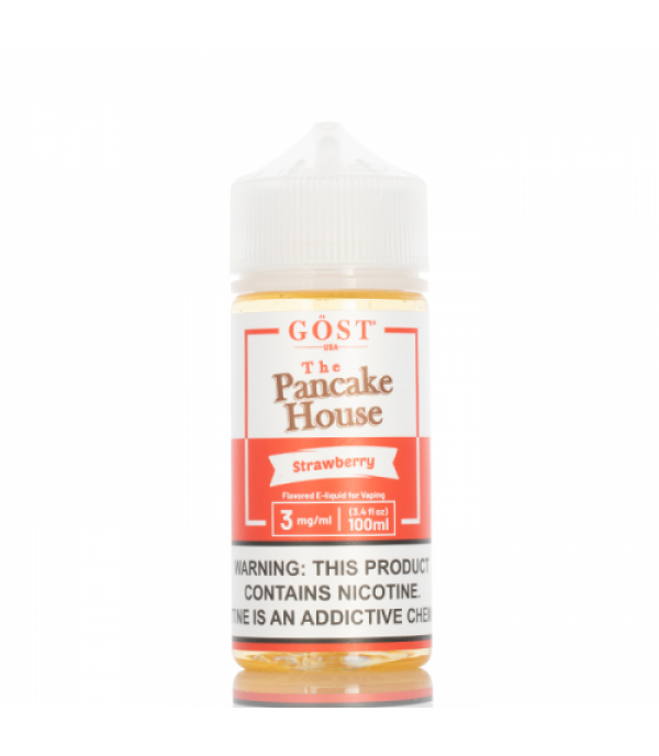 Strawberry - The Pancake House - GOST Vapor - 100mL