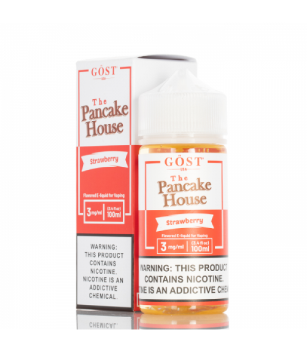 Strawberry - The Pancake House - GOST Vapor - 100mL