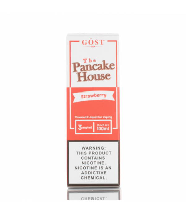 Strawberry - The Pancake House - GOST Vapor - 100mL