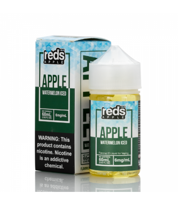 ICED WATERMELON - Reds Apple E-Juice - 7 Daze - 60mL