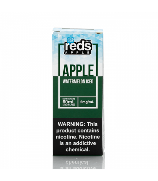ICED WATERMELON - Reds Apple E-Juice - 7 Daze - 60mL