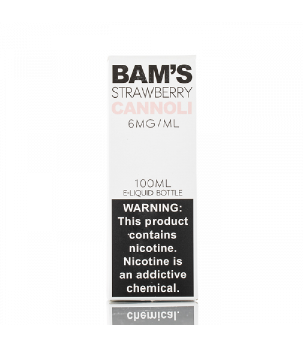 Strawberry Cannoli - Bam Bam's Cannoli - 100mL