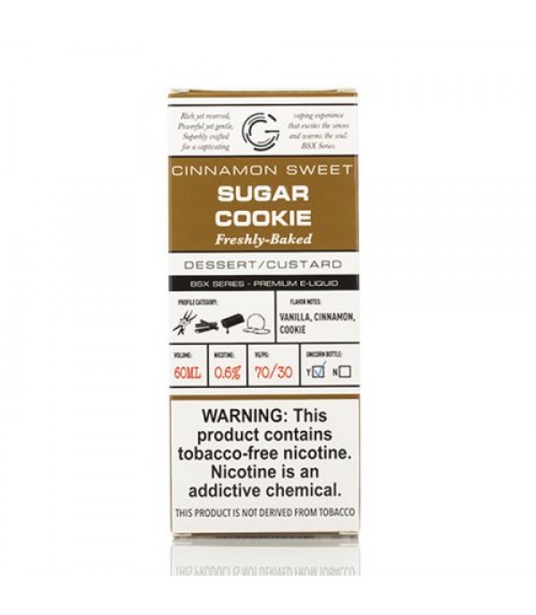 Sugar Cookies - Basix Series - Glas E-Liquid - 60mL