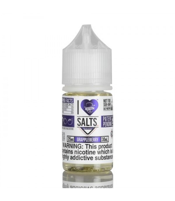 Grappleberry - I Love Salts - Mad Hatter Juice - 30mL