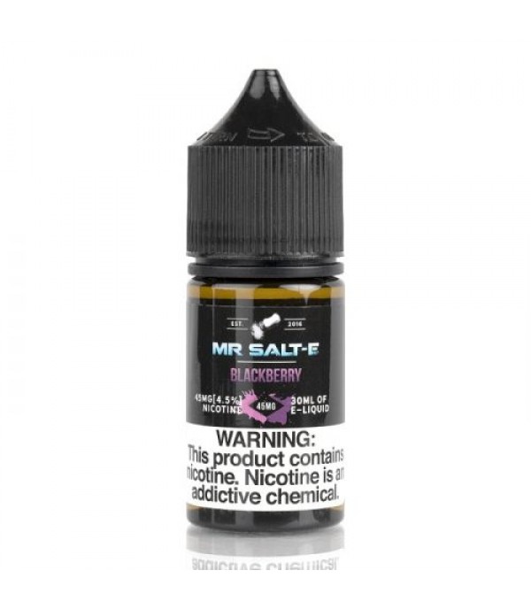 Blackberry - Mr. Salt-E E-Liquid - 30mL