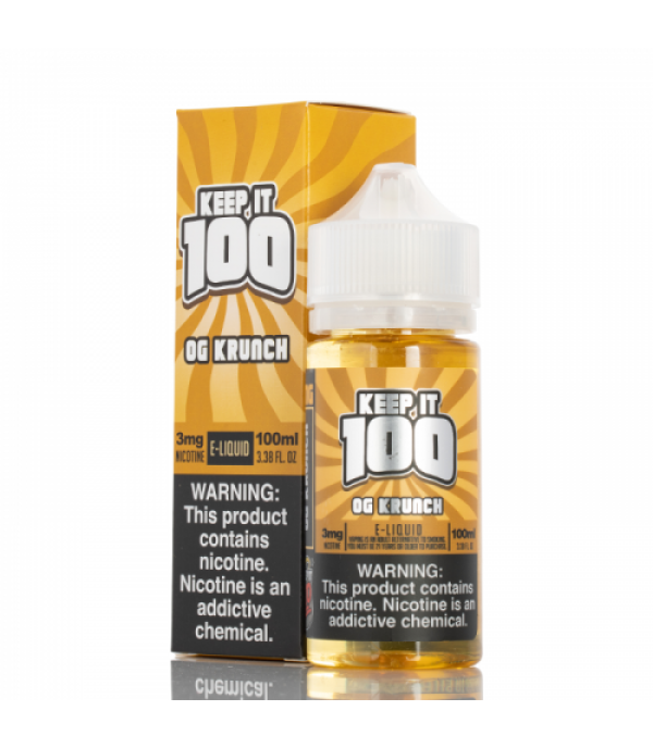OG Krunch - Keep It 100 E-Liquid - 100mL