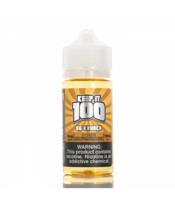 OG Krunch - Keep It 100 E-Liquid - 100mL