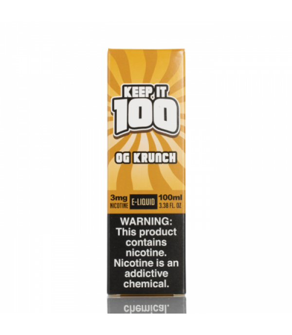 OG Krunch - Keep It 100 E-Liquid - 100mL