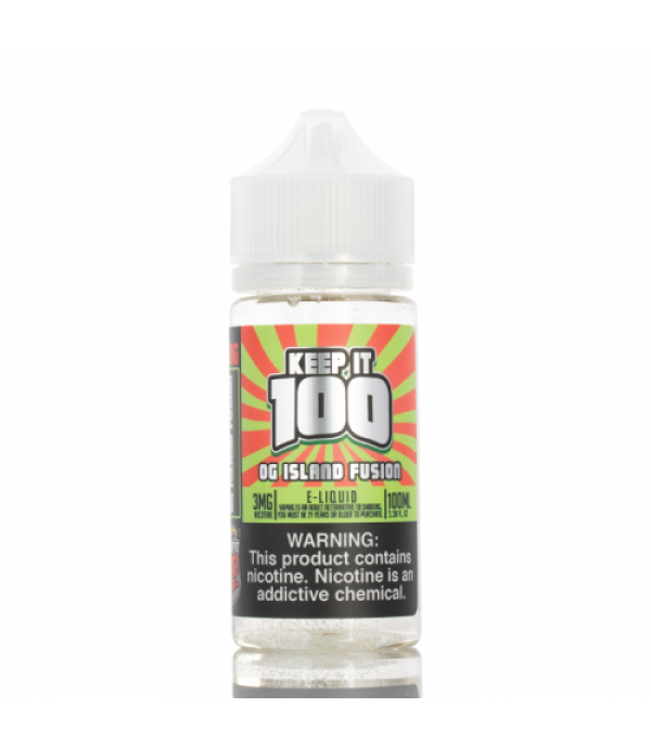 OG Island Fusion - Keep It 100 E-Liquid - 100mL