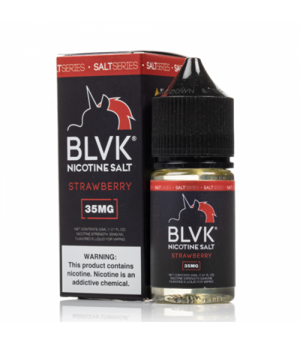 Strawberry Nicotine SALT - BLVK Unicorn - 30mL