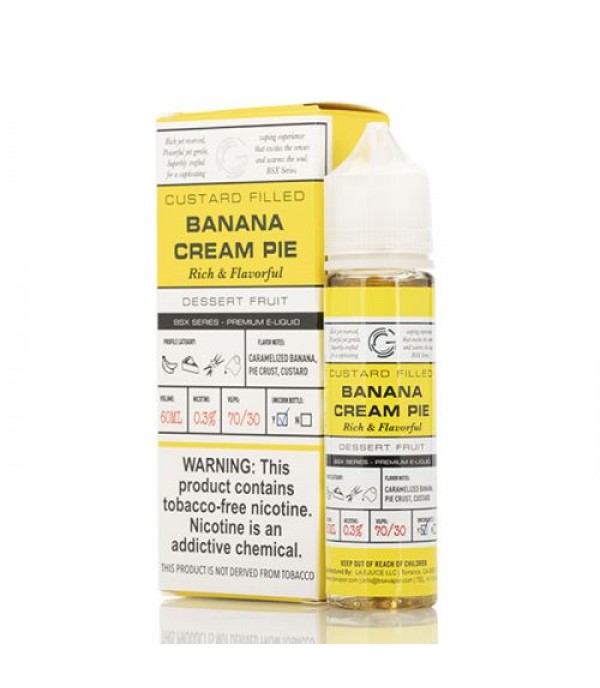 Banana Cream Pie - Basix Series - Glas Vapor E-Liquid - 60mL