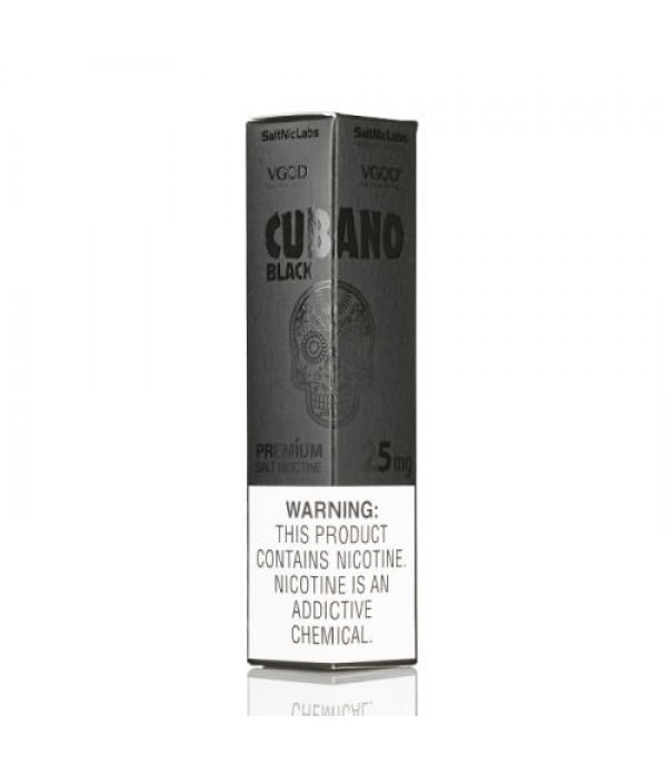 Cubano Black - VGOD SaltNic - 30mL