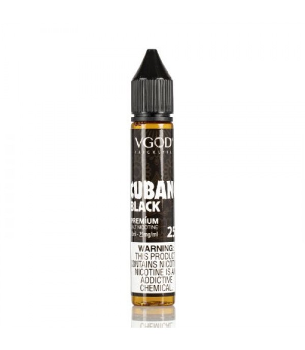 Cubano Black - VGOD SaltNic - 30mL
