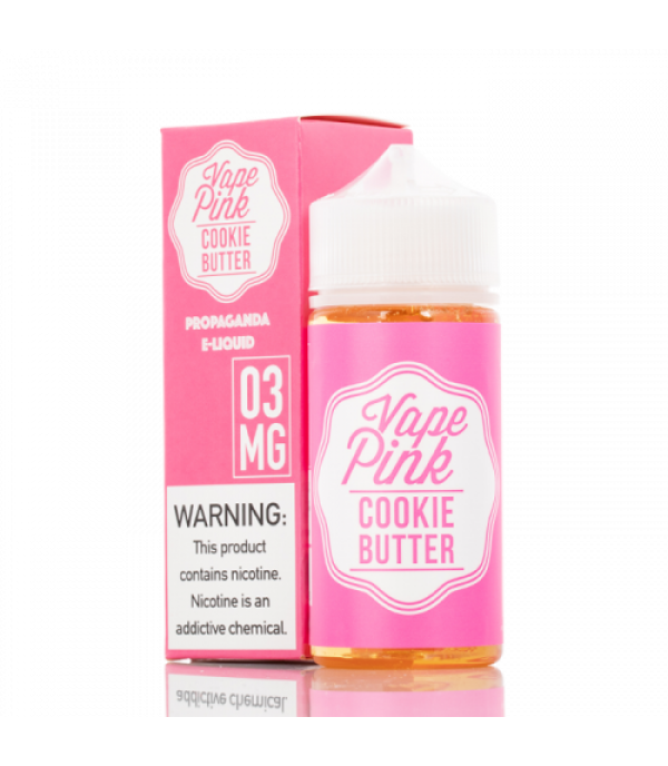 Cookie Butter - Vape Pink E-Liquid - 100mL