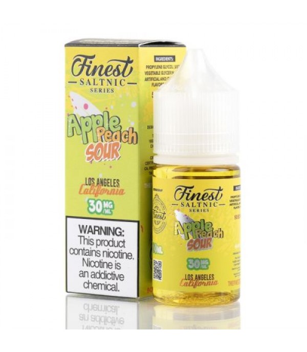 Apple Peach Sour Rings - The Finest SaltNic Series - 30mL