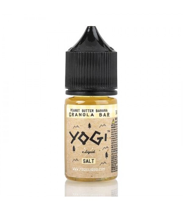 Peanut Butter Banana Granola Bar - Yogi Salts E-Liquid - 30mL
