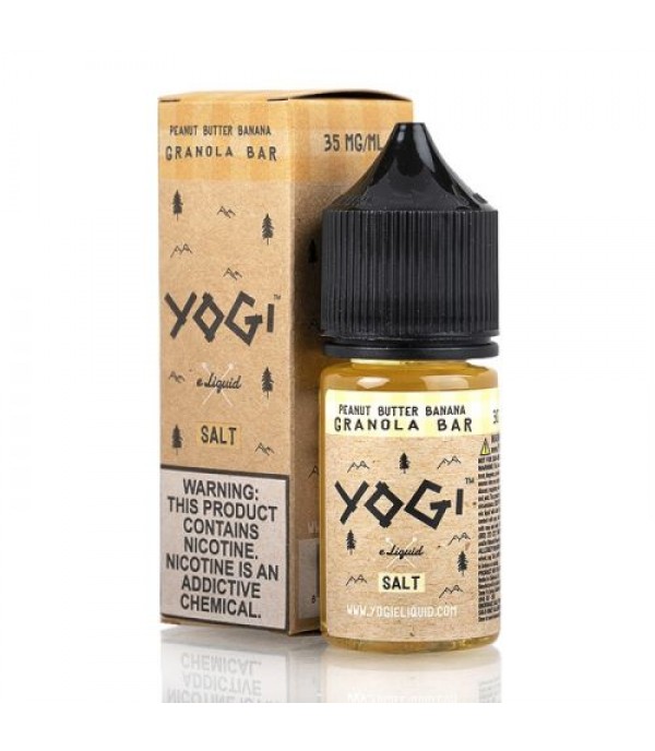 Peanut Butter Banana Granola Bar - Yogi Salts E-Liquid - 30mL