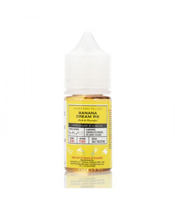 Banana Cream Pie - Basix Salts Series - Glas Vapor E-Liquid - 30mL