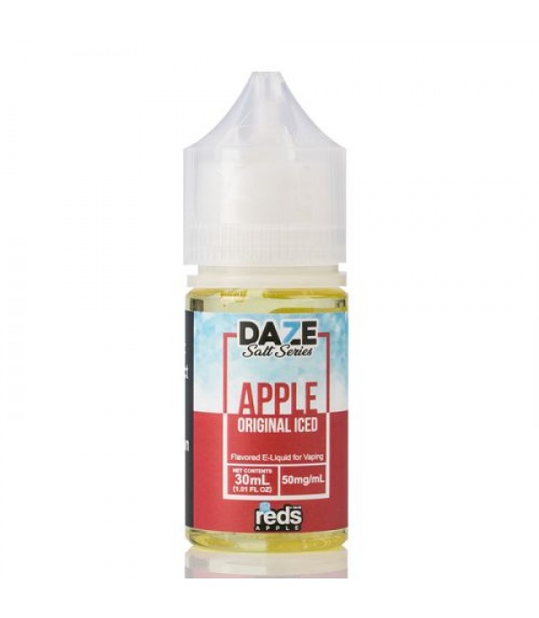 ICED APPLE - Red's Apple E-Juice - 7 Daze SALT - 30mL
