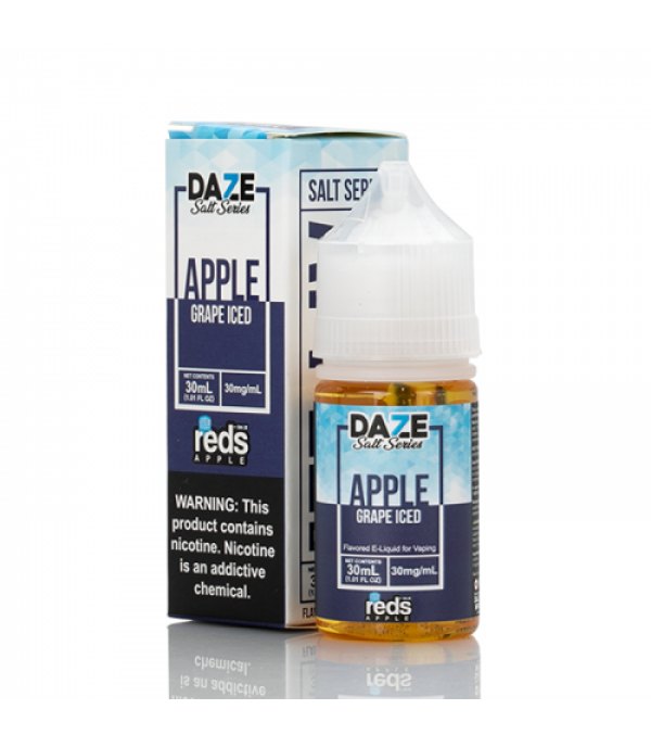 ICED GRAPE - Red's Apple E-Juice - 7 Daze SALT - 30mL