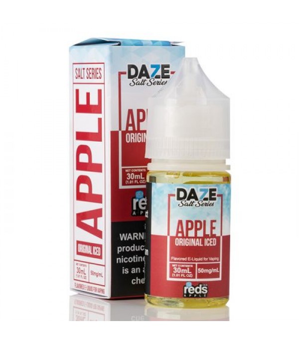 ICED APPLE - Red's Apple E-Juice - 7 Daze SALT - 30mL