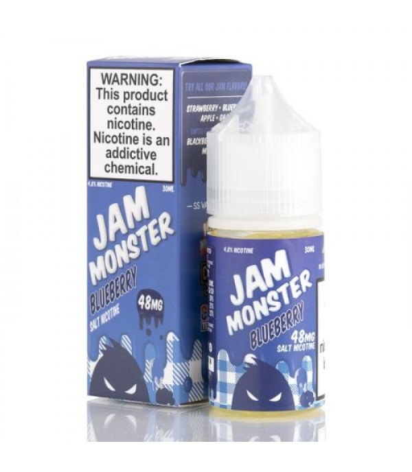 Blueberry - Jam Monster SALTS E-Liquid - 30mL
