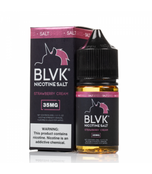 Strawberry Cream Nicotine SALT - BLVK Unicorn - 30mL