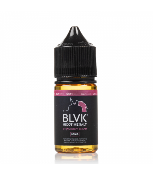 Strawberry Cream Nicotine SALT - BLVK Unicorn - 30mL