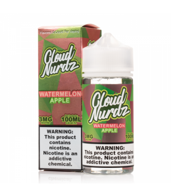 Watermelon Apple - Cloud Nurdz E-Liquid - 100mL