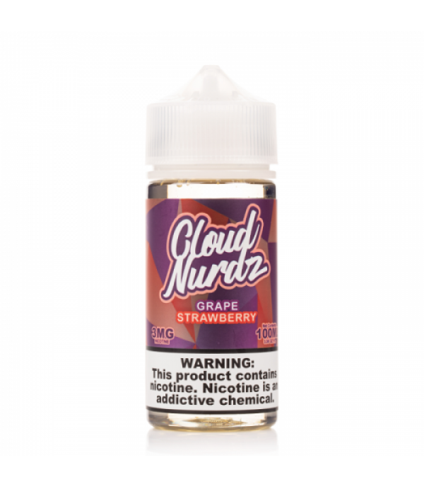 Grape Strawberry - Cloud Nurdz E-Liquid - 100mL