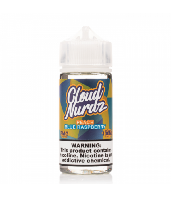 Peach Blue Razz - Cloud Nurdz E-Liquid - 100mL