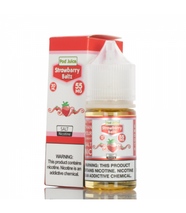 Strawberry Beltz - Pod Juice E-Liquid - 30mL
