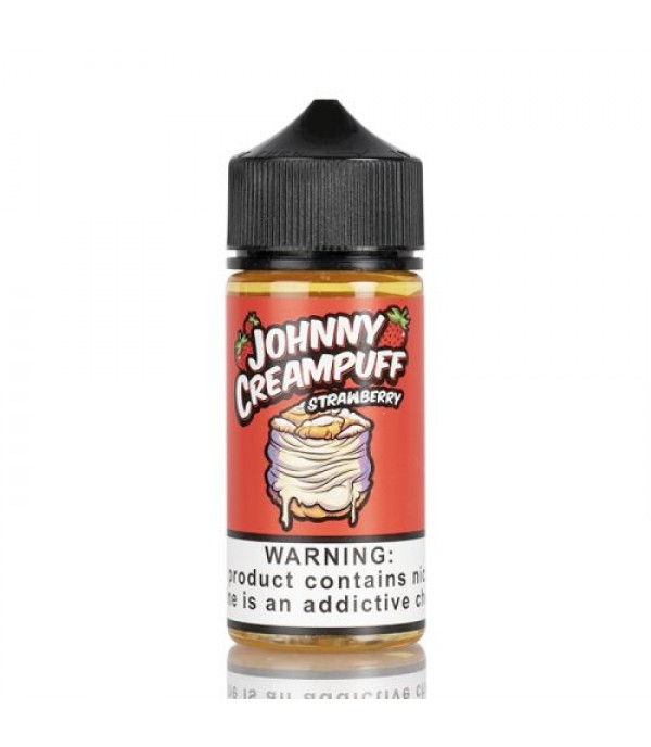 Johnny Creampuff - Strawberry by Tinted Brew Juice Co. - 100mL