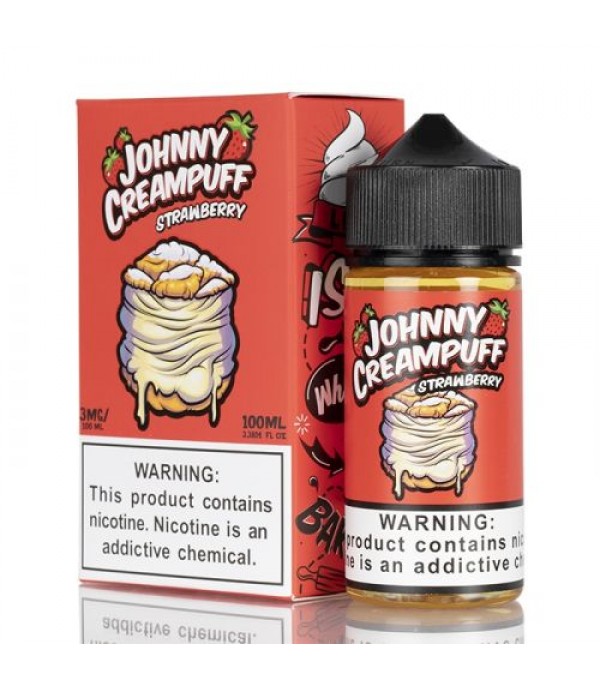 Johnny Creampuff - Strawberry by Tinted Brew Juice Co. - 100mL