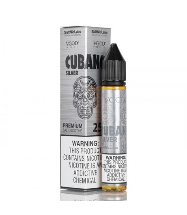 Cubano Silver - VGOD SaltNic - 30mL