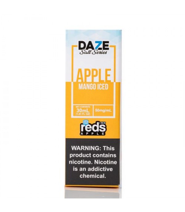 ICED MANGO - Red's Apple E-Juice - 7 Daze SALT - 30mL