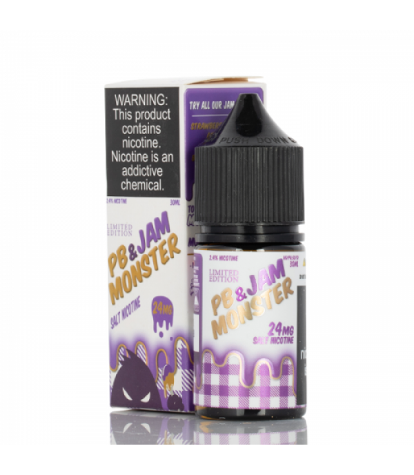PB & JAM Monster Grape - Jam Monster SALT Liquids - 30mL