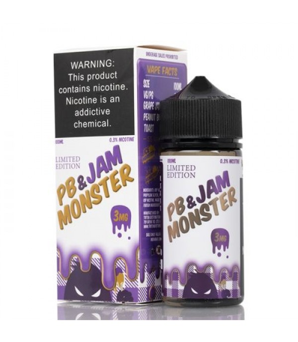 PB & JAM Monster Grape - Jam Monster Liquids - 100mL