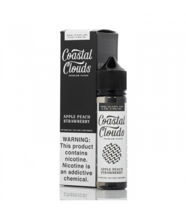 Apple Peach Strawberry - Coastal Clouds Co. - 60mL