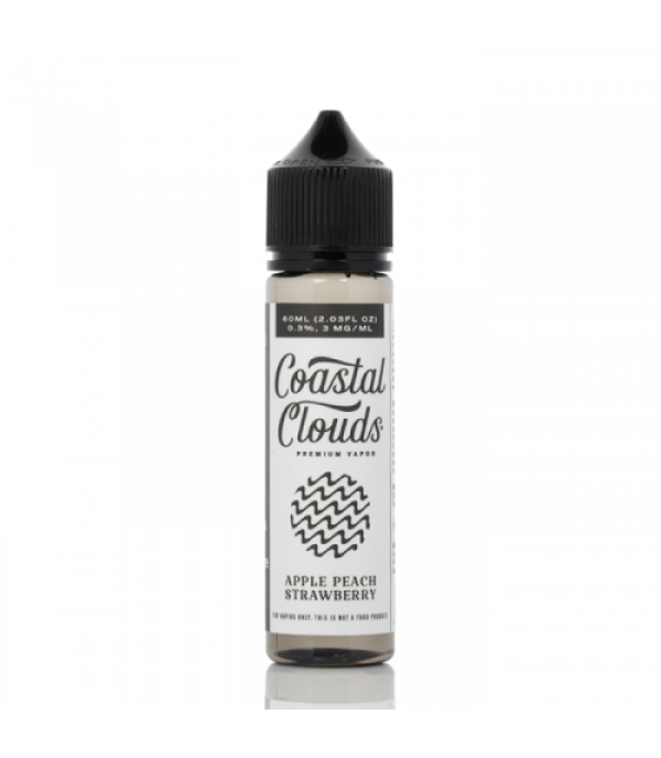 Apple Peach Strawberry - Coastal Clouds Co. - 60mL