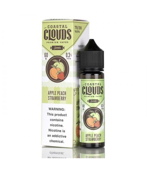 Apple Peach Strawberry - Coastal Clouds Co. - 60mL