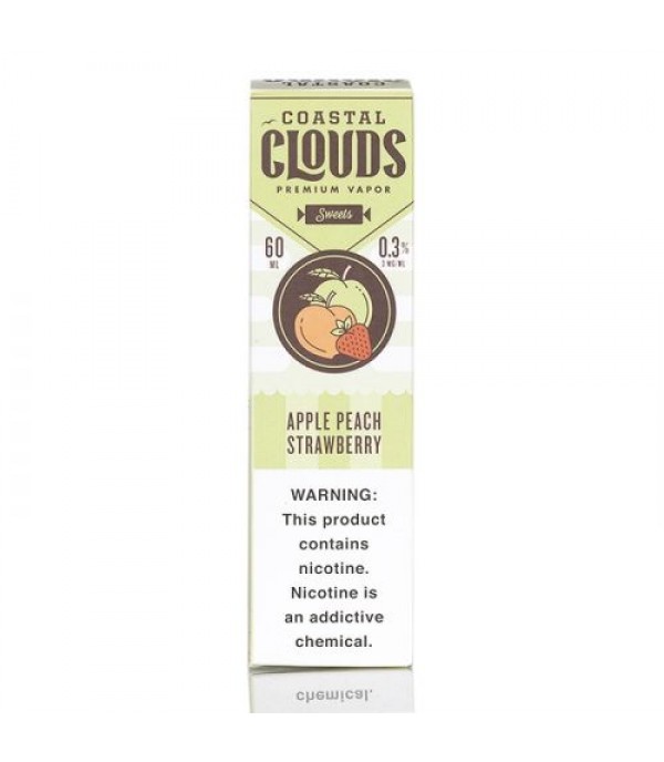 Apple Peach Strawberry - Coastal Clouds Co. - 60mL