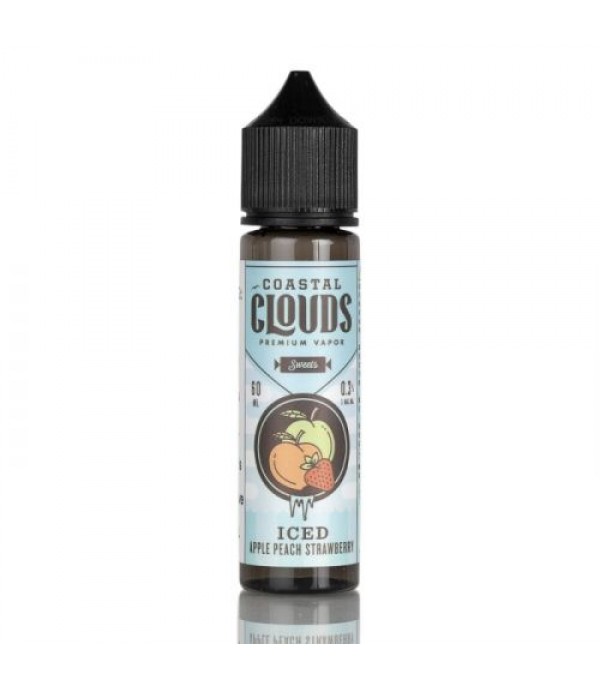 ICED Apple Peach Strawberry - Coastal Clouds Co. - 60mL