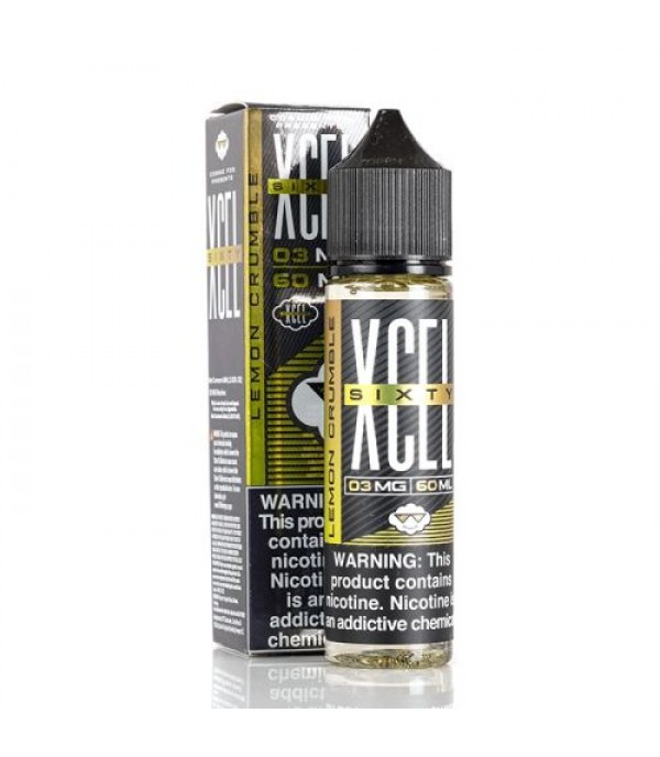 XCEL SIXTY - Lemon Crumble by Cosmic Fog Vapors - 60mL
