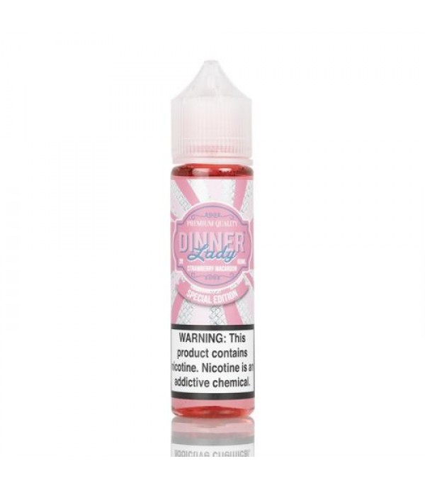 Strawberry Macaroon - Vape Dinner Lady E-Liquid - 60mL